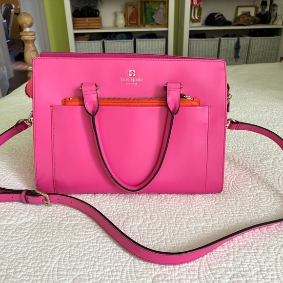 Kate Spade Hadley Street Mini Bernadine Leather Satchel - Picture 2 of 6